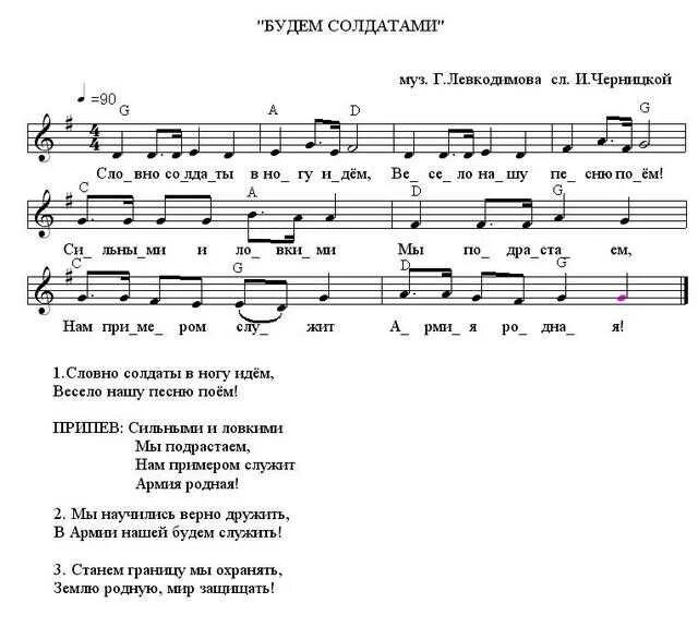 Песенка юных космонавтов минус. Ноты детских песен. Мы солдаты Ноты. Солдатские песни Ноты. Песня на 23 февраля 2 младшая группа.