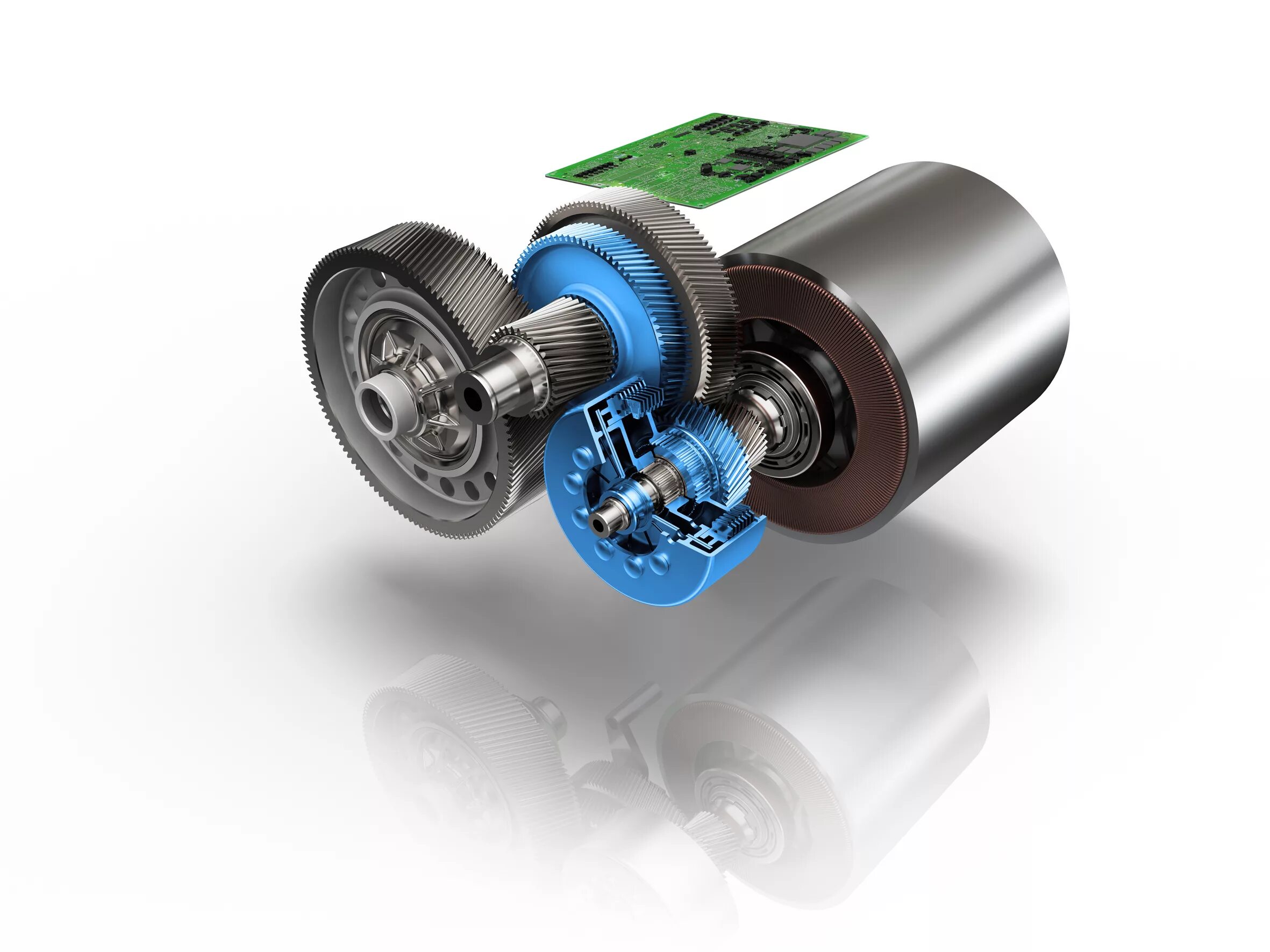 Gearbox ZF 85iv. Электромотор для ZF 8098. 2 Speed Electric gearbox. Электрический двигатель автомобиля. Press drive