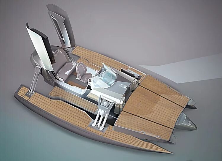 катер jaktar 30. Seabreacher. лодка тримаран трансформер. необычные лодки. катер-трансформер kormaran k7.