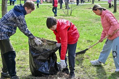 Приняли участие в месячнике благоустройства