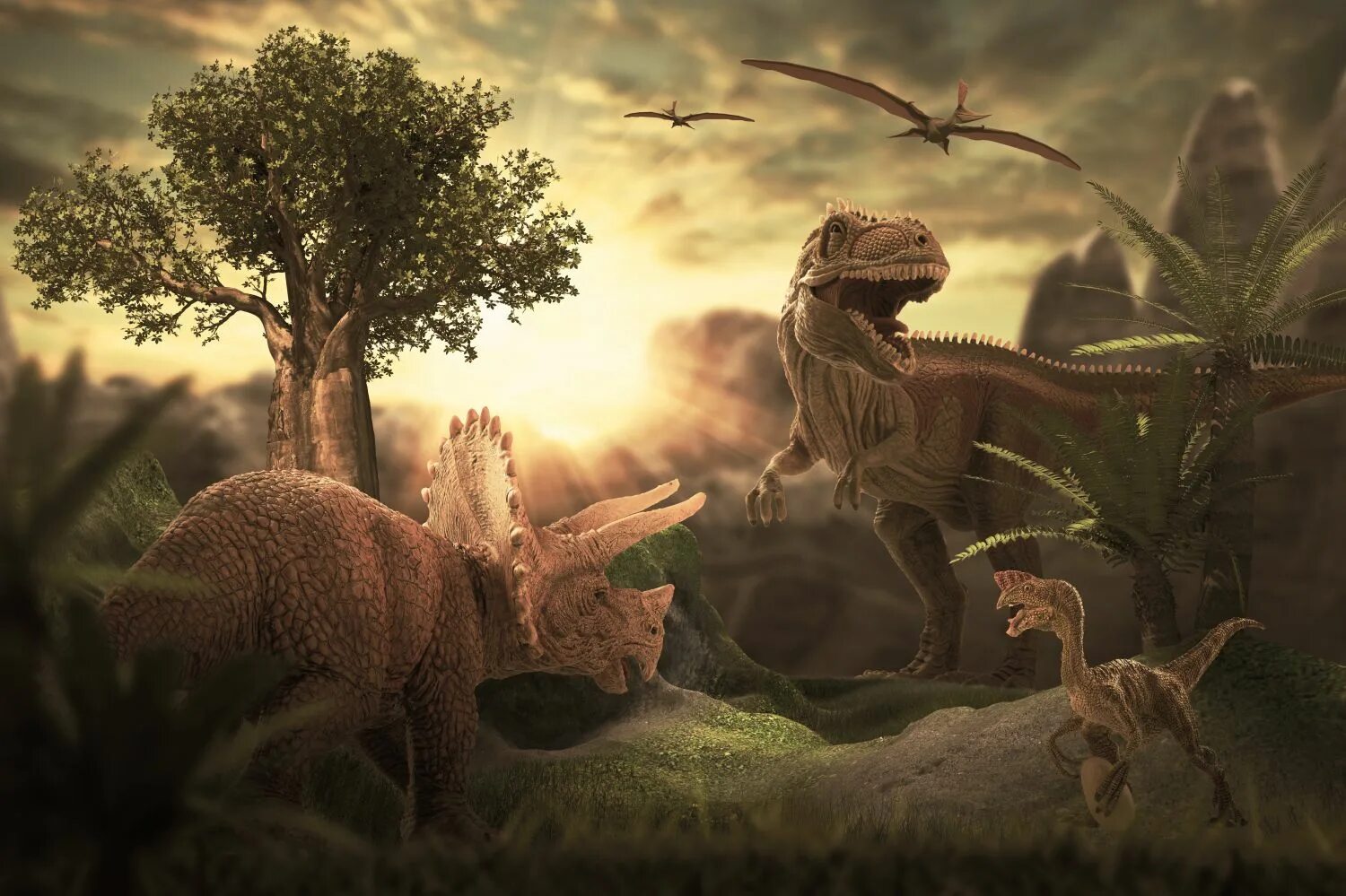 Юрский период мезозойской эры. Красивые динозавры. Мир динозавров. Динозавры в природе. Заставка динозавры