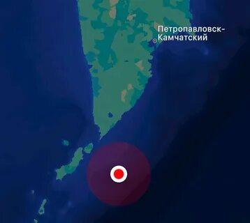 Землетрясение на камчатке 2023