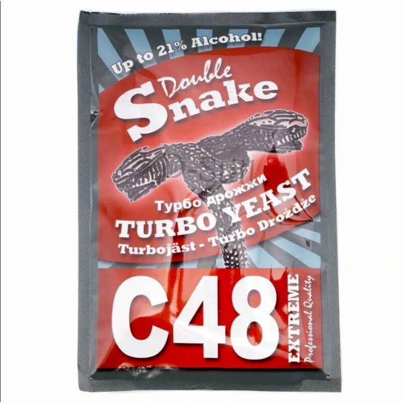 Турбо дрожжи для самогона с 48. Турбо дрожжи Snake c48. Турбо дрожжи DOUBLESNAKE c48 130г. Дрожжи спиртовые Double Snake c48. Турбо дрожжи Double Snake c48.