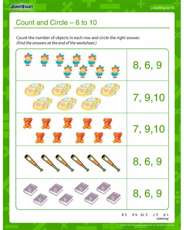 Count to 10 Worksheets for Kids. Count Worksheets for Kids. Count numbers. Count and circle Worksheets. Worksheets count