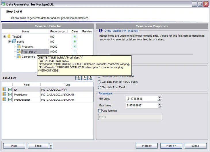 Генератор данных. MSSQL Тип данных счётчик. Еуче Тип данных POSTGRESQL. Varchar POSTGRESQL. Генерирование данных