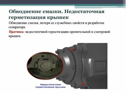 Основные неисправности буксового
