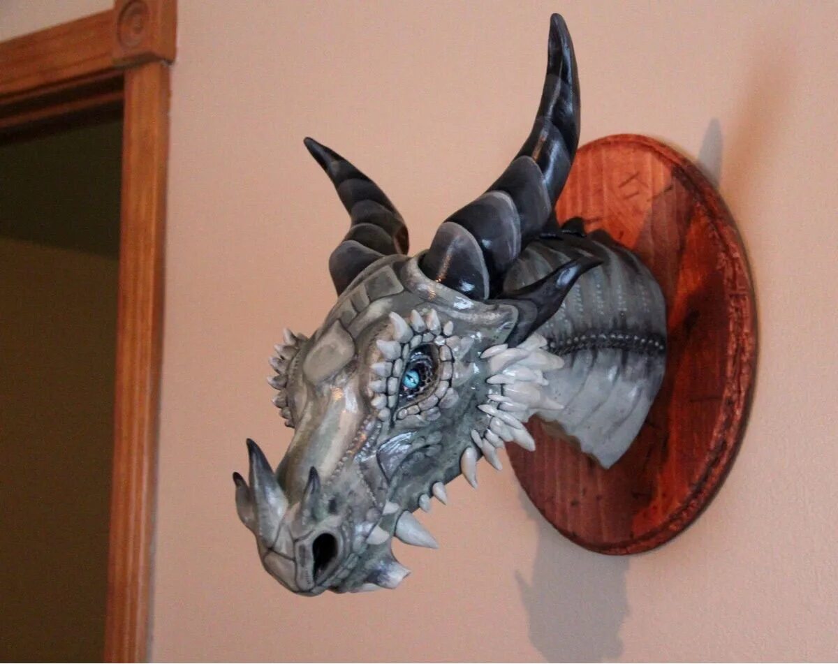 дракон из папье маше своими руками фото