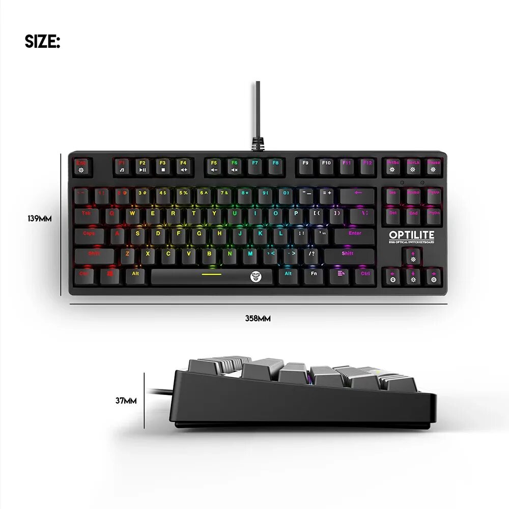 Keyboard switcher. Optilite keyboard. mk-885.
