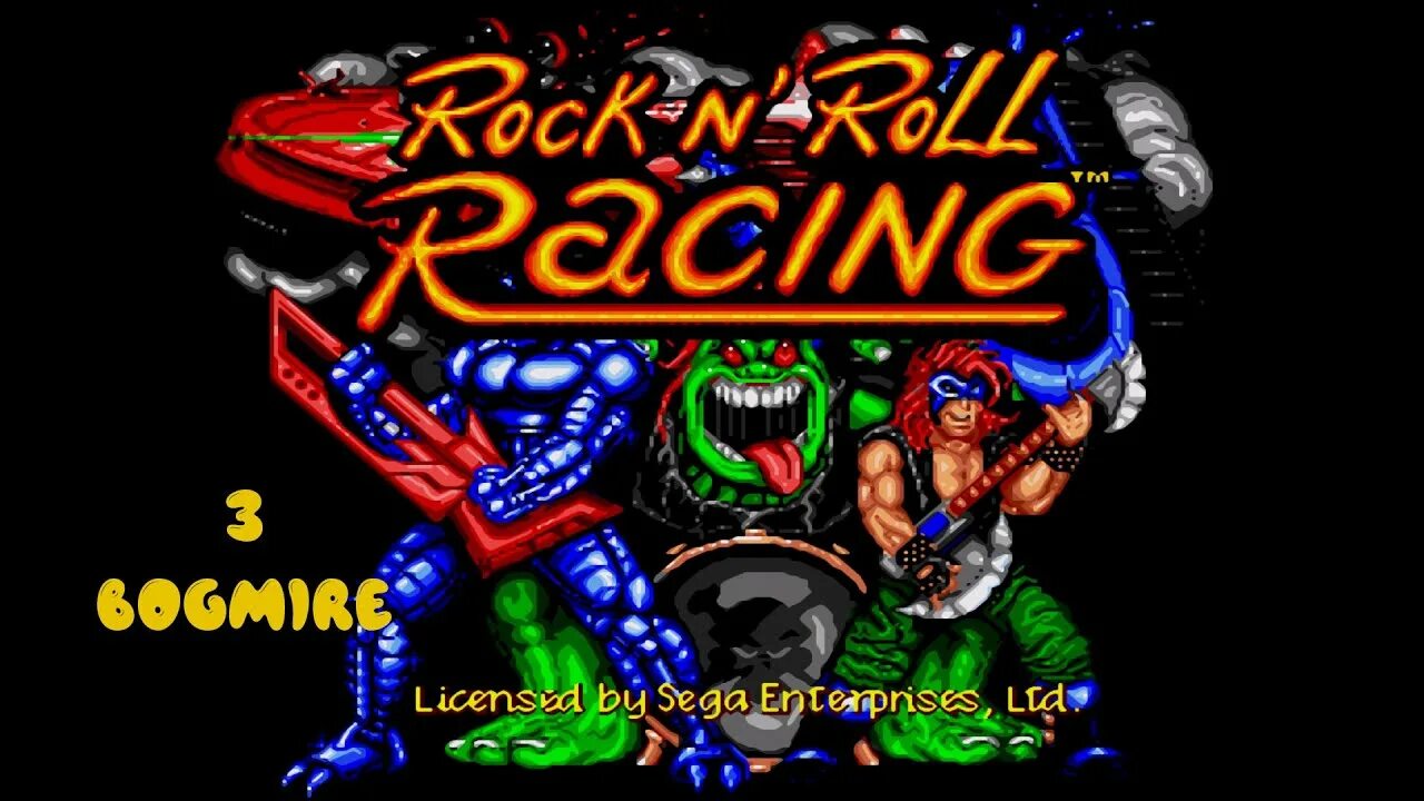 Рокенрол гонки. Rock and Roll Racing Sega. Игра Rock n' Roll Racing 16 бит. Рок-н-ролл рейсинг сега. Rock n Roll Racing Sega Mega Drive.