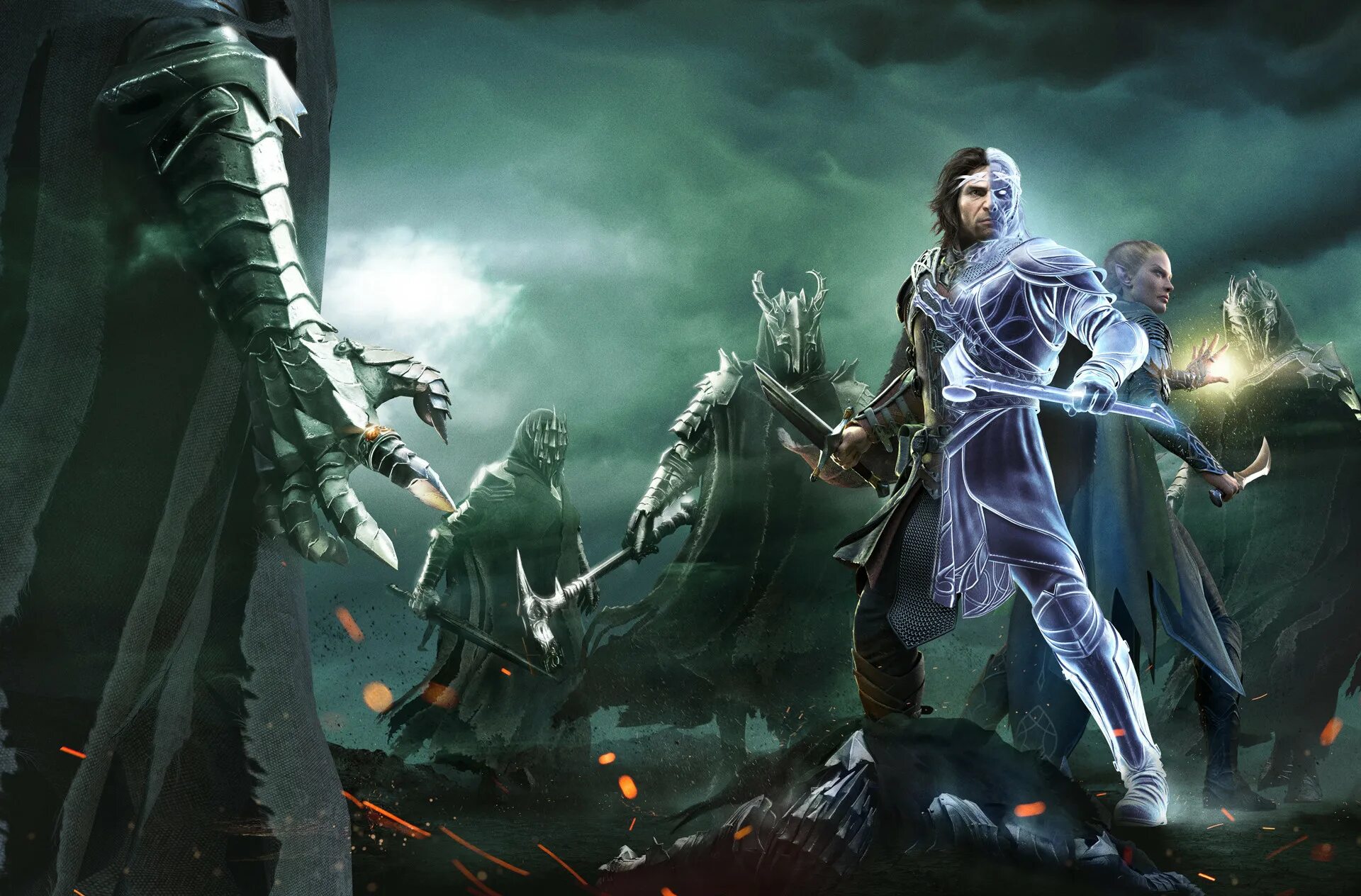 Middle shadow. Middle-earth shadow of war талион. талион + келебримбор (призрак). талион из shadow of war. средиземье 2 тени войны.