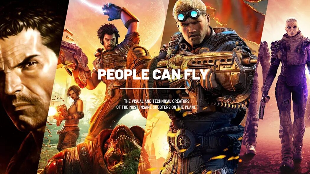 The people could fly. People can Fly игры. Bulletstorm 2. Outriders people can Fly. Epic games, people can Fly.