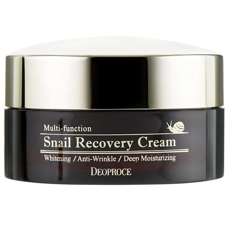 Увлажняющий крем с муцином улитки. Крем Deoproce Snail Recovery Cream. Deoproce Snail Recovery Cream 100г. Крем восстанавливающий с муцином улитки диопрос. Deoproce крем для лица антивозрастной с муцином улитки, 100 мл..