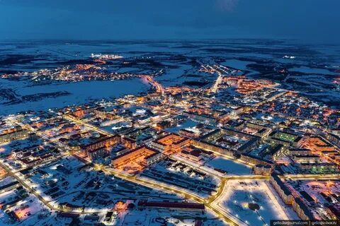 Крупные города крайнего севера