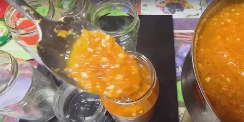 Рецепт аджики из желтых помидор