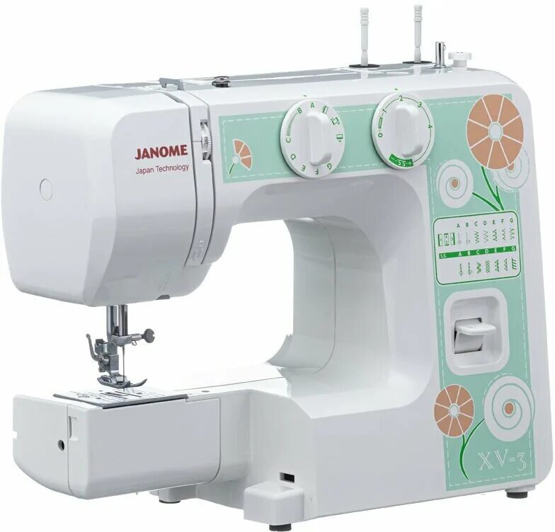 Швейная машинка janome 15. Janome XV-3. Швейная машинка Janome xv3. Швейная машина Janome 5052. Janome XV-3 швейная машина.