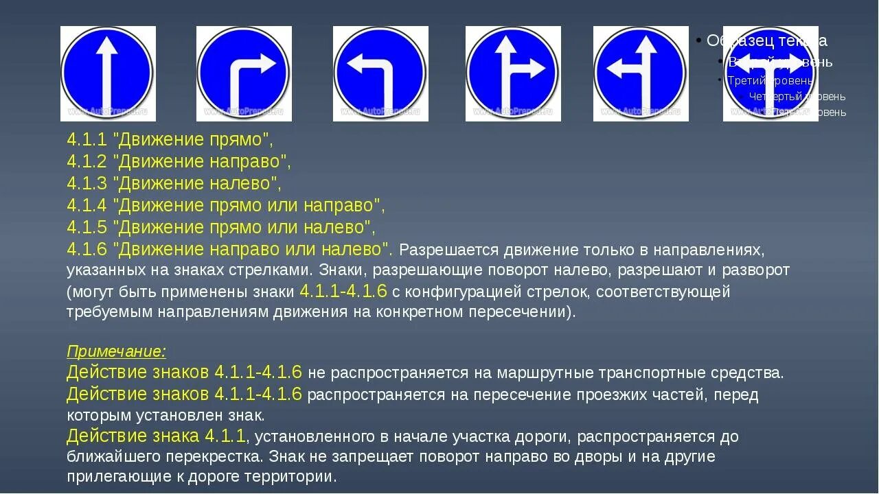 Знаки ПДД. Знак движение прямо. Дорожные знаки предписывающие. Дорожный знак движение направо.