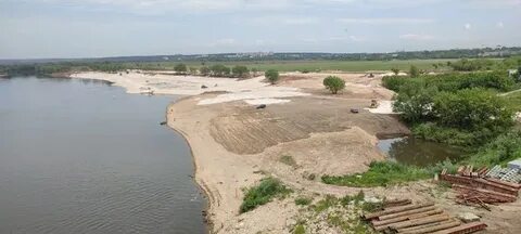 Пляж остров русский серпухов