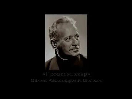 Продкомиссар шолохова кратко