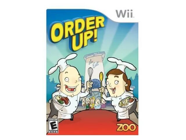 Order up игра. Up Wii. Wii fast food Panic. Order up Wii купить.