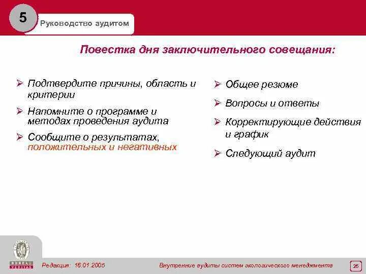 Ред аудит. Проведение аудита повестка собрания. Руководство аудита. Причины отсутствия заключительного совещания по аудита. Эксперт руководства в аудите это.