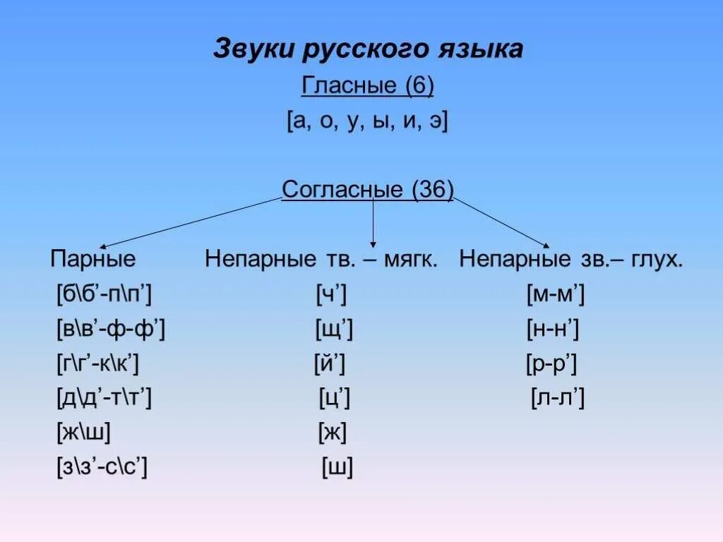 Разбор слова глухих. Таблица парных и непарных согласных и гласных. Классификация согласных звуков парные непарные. Согласные звуки русского языка. Парные и не паорные соглвсные.