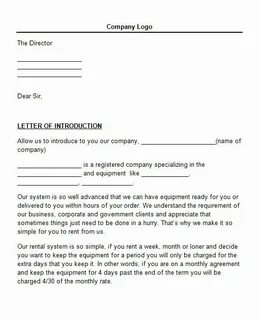 Introduce company