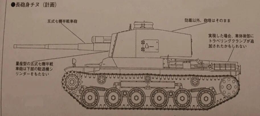 Тип 3 номер 35. Type 5 chi-RI чертеж. Type 3 chi-nu танк. Японский танк чи-ну. Танк Type 4 chi-to.