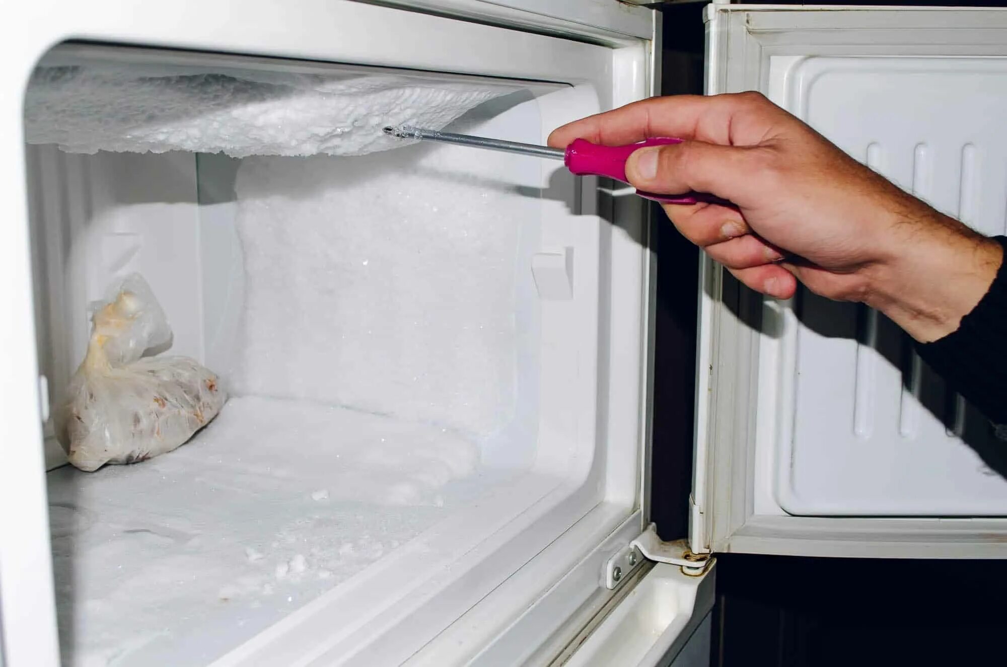 После разморозки холодильника индезит