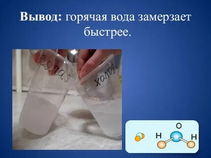 За сколько замораживается вода в морозилке