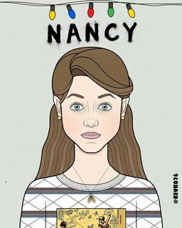 Nancy wheeler drawing easy