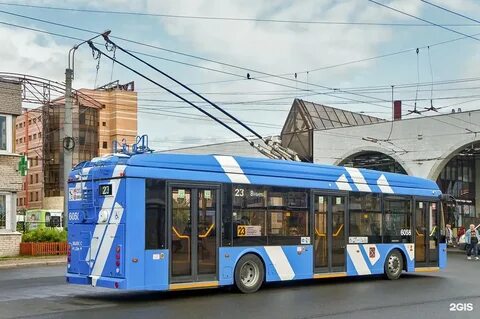 Спб маршрут остановки троллейбуса 23
