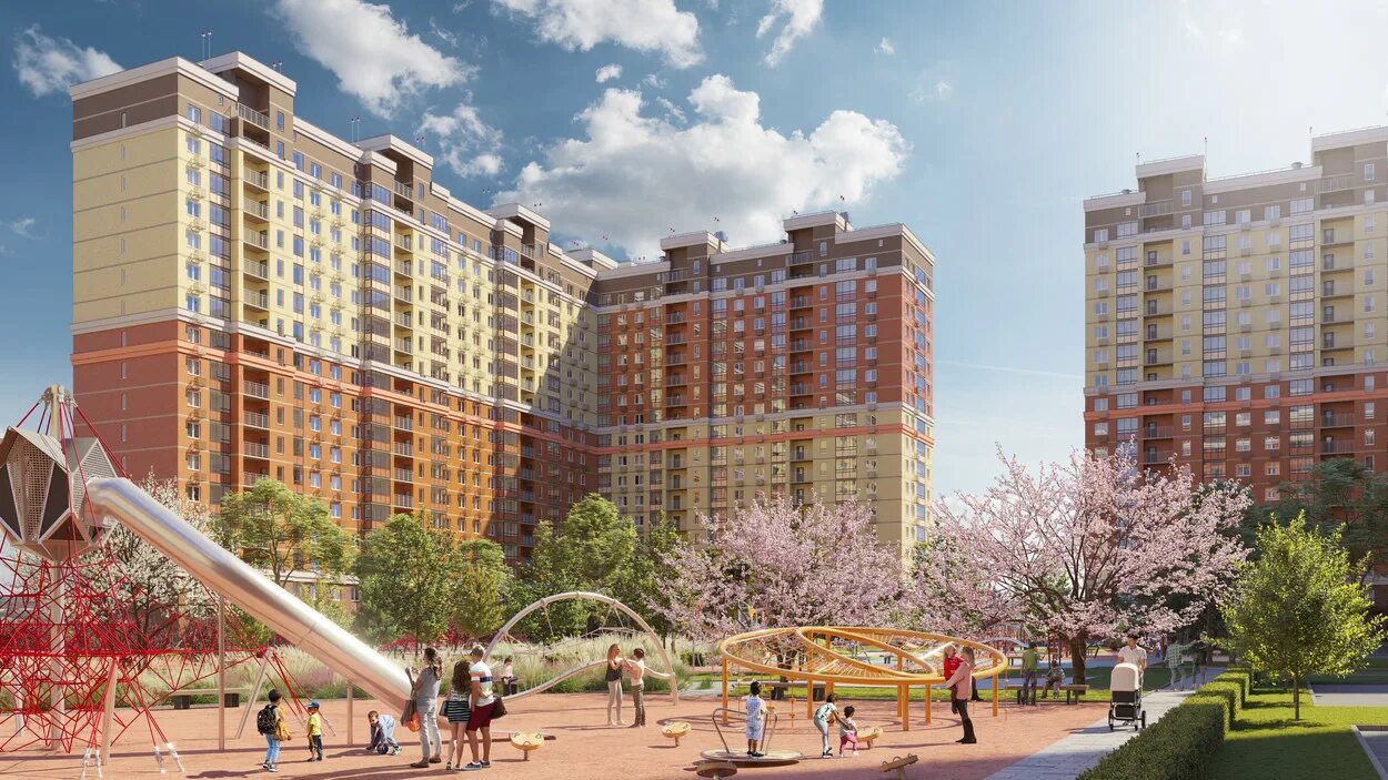 Томилино Парк, жилой комплекс, Московская обл., Люберцы, пос. Мирный, ул. Свобод