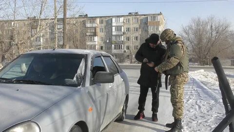 Снял в военном городке