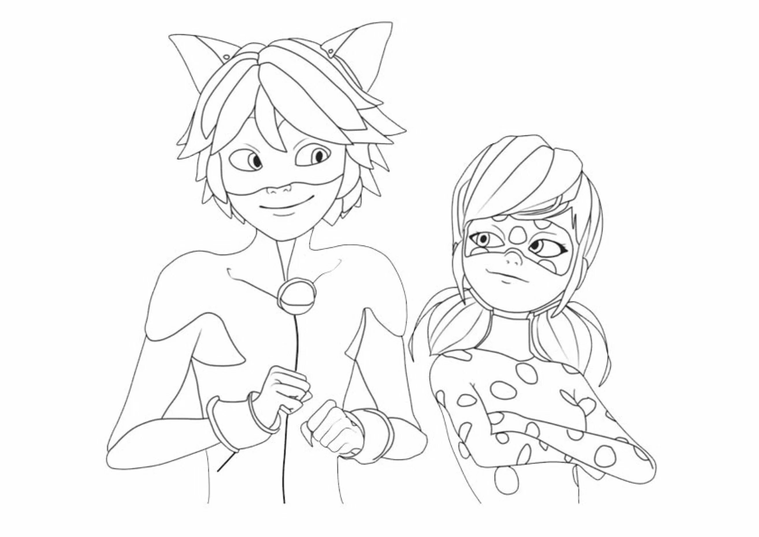 Раскраски для девочек леди баг распечатать бесплатно Miraculous ladybug free coloring page for kids  Ladybug coloring pag