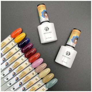 ADRICOCO гель-лак Mandarin sun - фото 1 