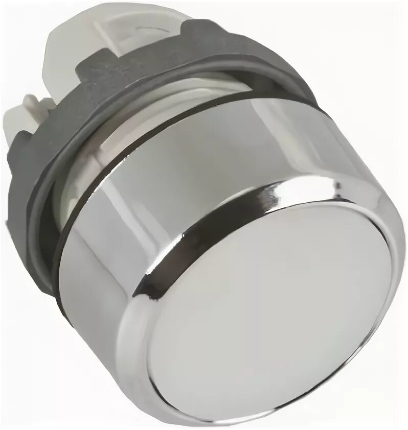 White push button