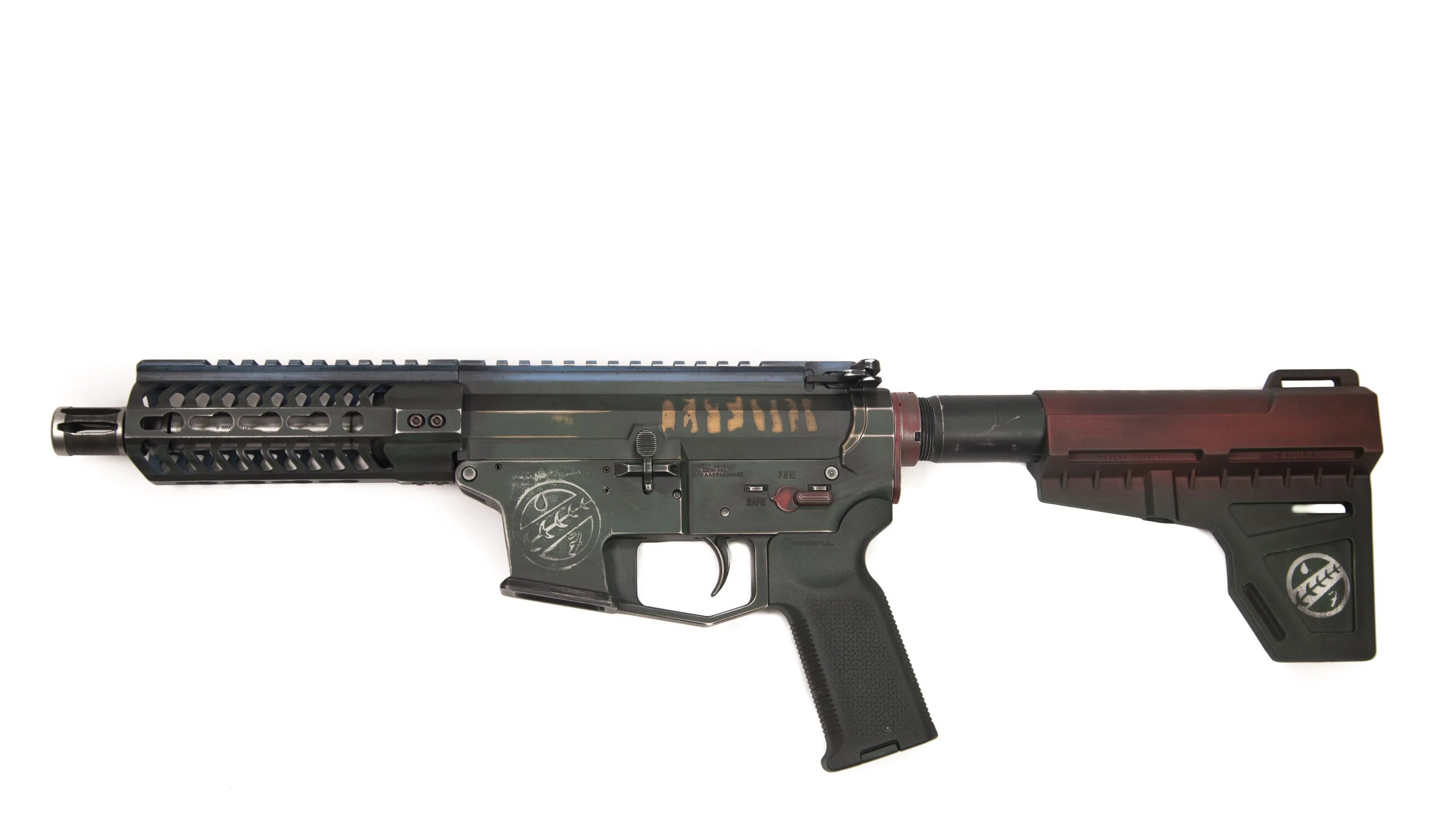 Платформа АК Custom. Ar15 Boba Fett. New HK Pistol Tactical Custom. Udp-9 SBR прицел. Upd 9