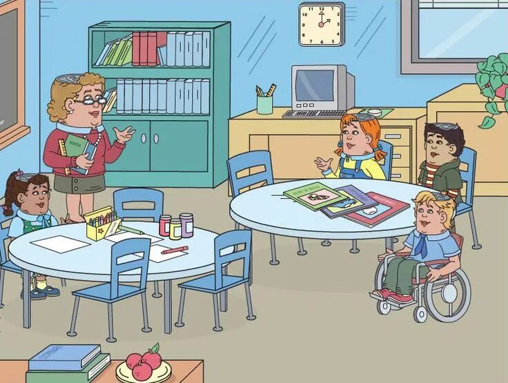 Is there the more school. Describe the classroom. класс cartoon. classroom describing. classroom для детей.