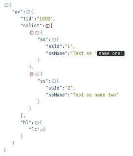 Decode json string