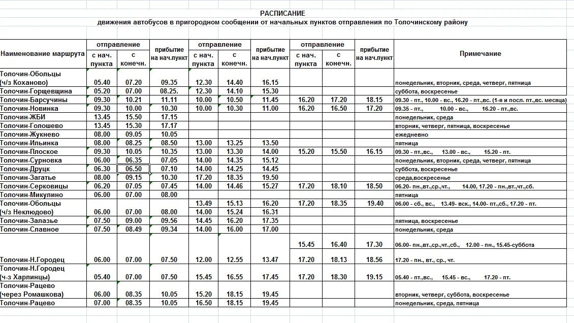 Пригородные автобусы г