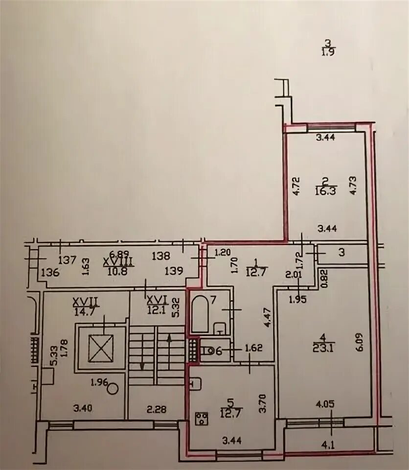 Комендантский 50. Пятикомнатная квартира 504 Комендантский 31к3.