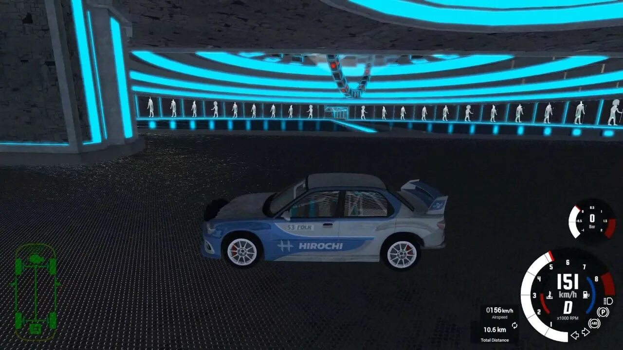 Car jump arena