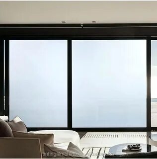 The window glass