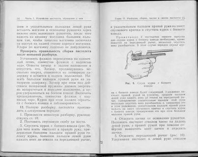 Спуск курка пистолета