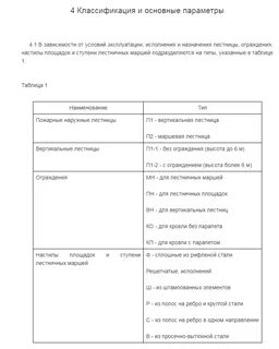 Протокол испытания противопожарной лестницы