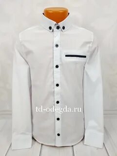 Рубашка на кнопках для мальчика
