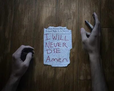 I will not die