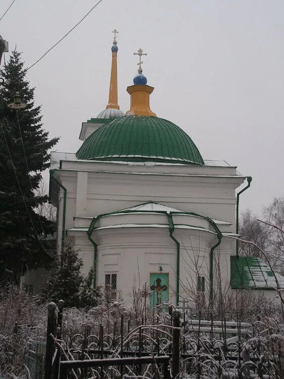 Церковь Димитрия Солунского, православный храм, Кладбищенский пер., 1А, Тула, Ро