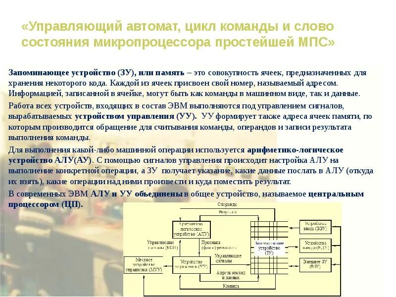 Устройство выполняющее команды программы. Процедура выполнения команд микропроцессора. цикл выполнения команды процессора. алгоритм работы микропроцессора. этапы цикла выполнения процессором команды.