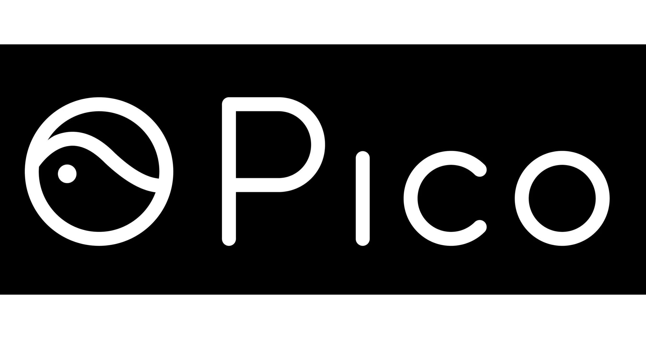 Pico code. Piko логотип. pico vr. pico vr logo. pico 4 vr.